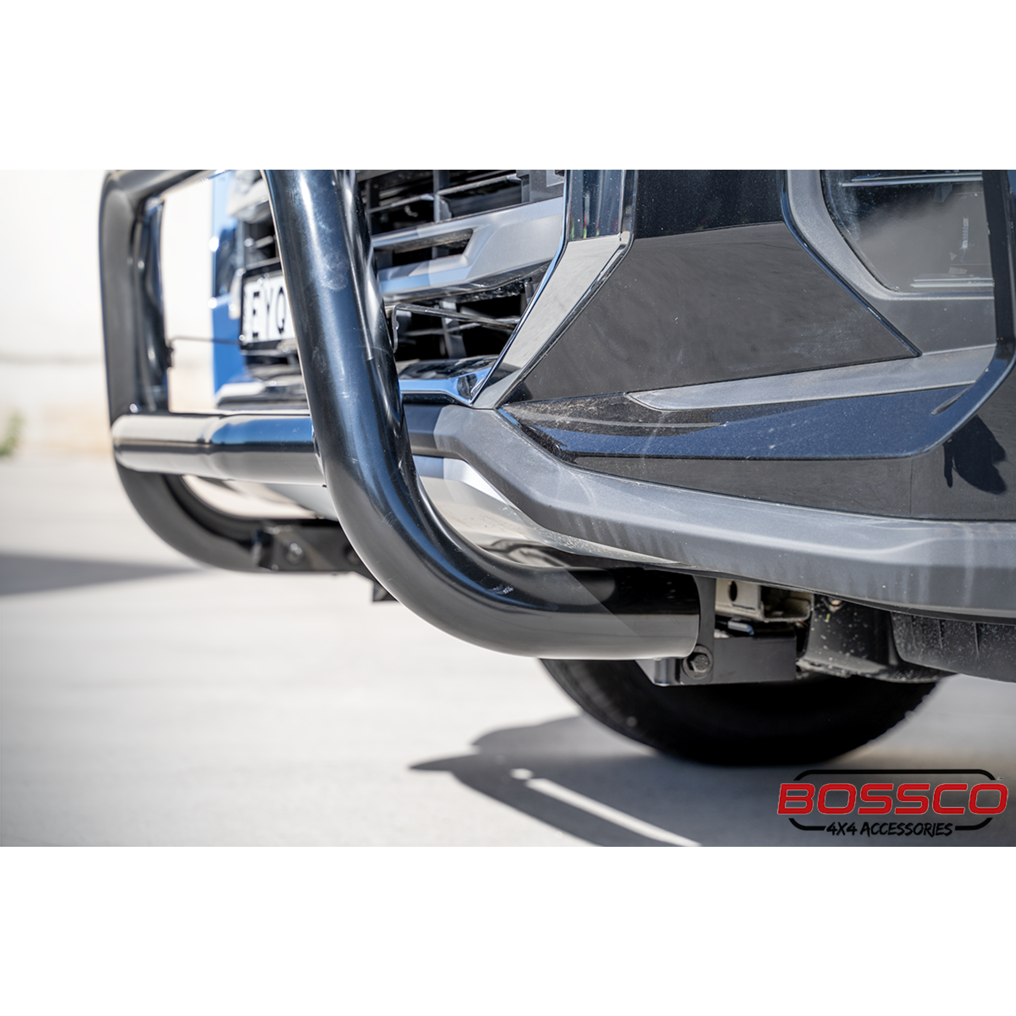 Black Aluminium Alloy Nudge Bar suitable for LDV T60 Max 2021-2025